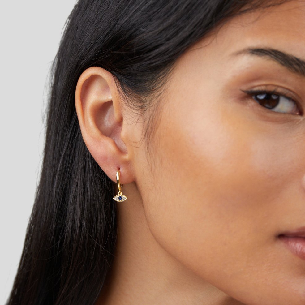 Σκουλαρίκια με μάτι