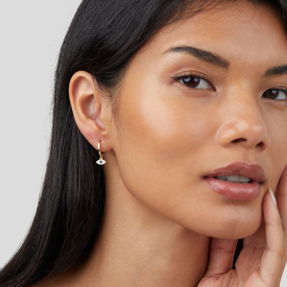 Σκουλαρίκια με μάτι