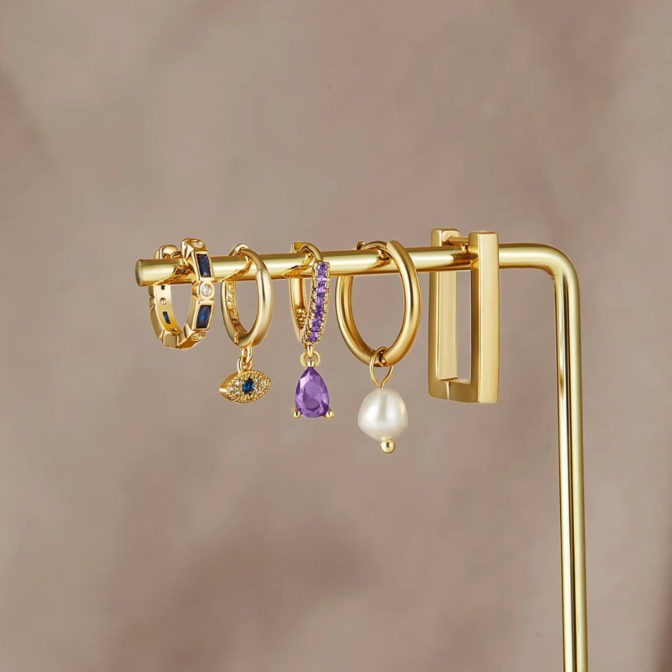 Σκουλαρίκια με μάτι