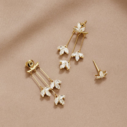 Κομψά σκουλαρίκια καταρράκτη