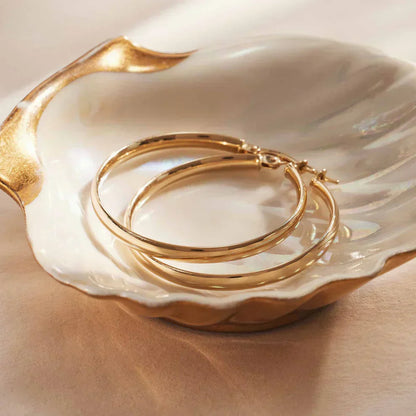 Σκουλαρίκια Noa Serene | Λευκόχρυσο